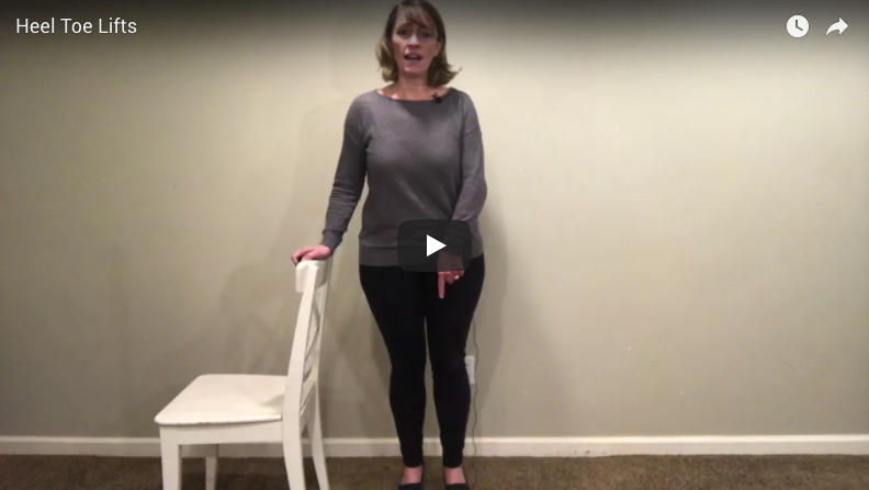 How To Improve Your Balance: Part IV – Heel/Toe Raises